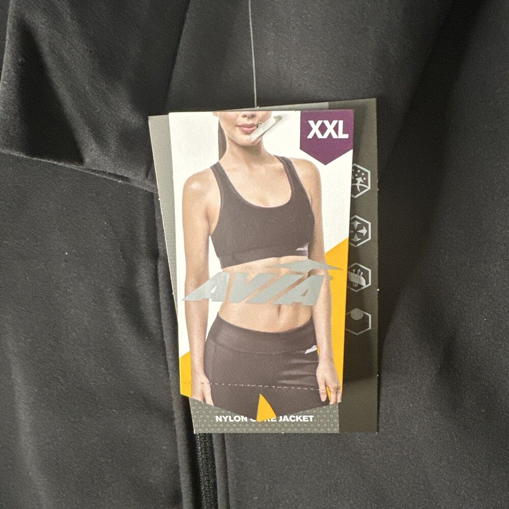 Avia Women's and Women's Plus SoftSculpt Zip-Up Active Jacket, Sizes XxL (20) - Picture 5 of 10